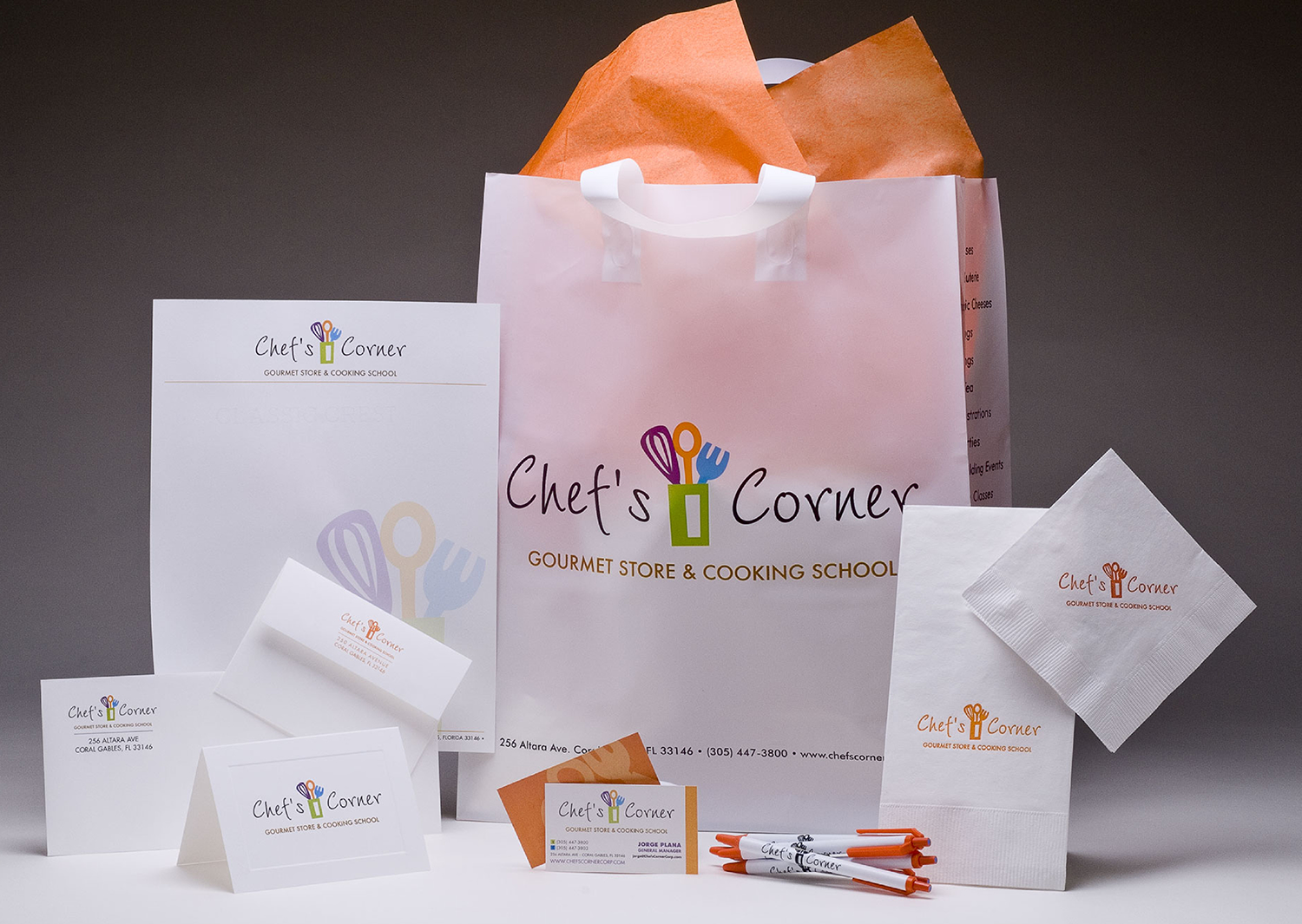 Chef's Corner Stationery